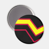 Etikett für Kautschuk/Tex Magnet (Vorderseite/Rückseite)
