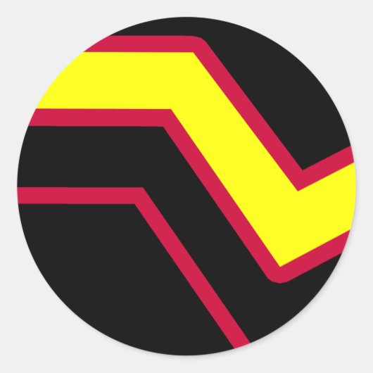 Etikett für Kautschuk/Tex Runder Aufkleber (Vorderseite)