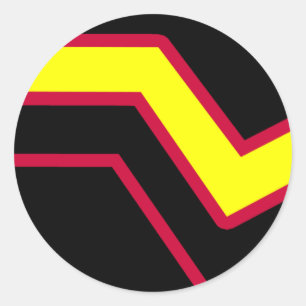 Etikett für Kautschuk/Tex Runder Aufkleber