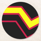 Etikett für Kautschuk/Tex Runder Pappuntersetzer (Vorderseite)
