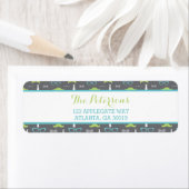 Etikett für kleine Männer, Aquamarin, grün, grau (Insitu)