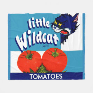 Etikett für kleine Wildcat-Tomaten Fleecedecke