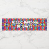 Etikett für Krawatte-Wasser-Flaschen (Einzelnes Label)