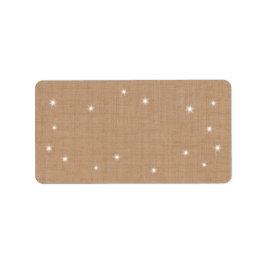 Etikett für leuchtende Leuchten Adressaufkleber