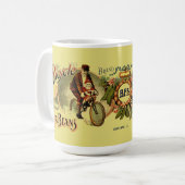 Etikett für Limanbohnen in viktorianischer Ära Kaffeetasse (Vorderseite Links)