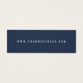 Etikett für Minimalistische Firmenlogo (Rückseite)