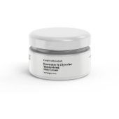 Etikett für moderne weiße Kosmetika 1 x 7,25