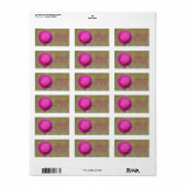 Etikett für muskle Flecken Adressaufkleber (Vorne)