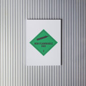 Etikett für nicht brennbares Gas 2