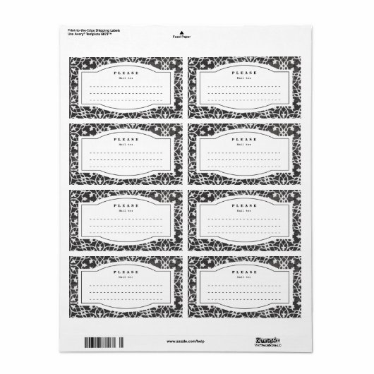 Etikett für Notebook-Sticker (Vorne)