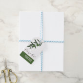 Etikett für Olivenöl mit Zusatz von Alkohol, Geschenkanhänger (Mit Garn)