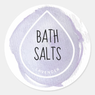 Etikett für Ölteppiche Runder Aufkleber