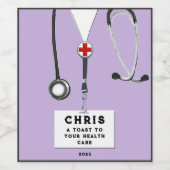 Etikett für Party (Einzelnes Label)