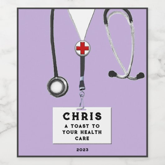 Etikett für Party (Einzelnes Label)