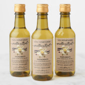 Etikett für Personalisierte Vanilla Extract (Flaschen)