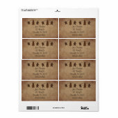 Etikett für primitive Ornamente (Vorne)