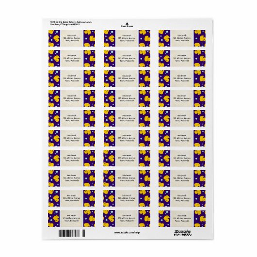 Etikett für Rubber Duckie (Vorne)