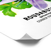 Etikett für Säuglingspackungen Poster (Ecke)