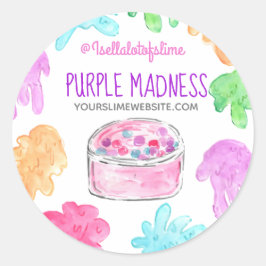 Etikett für schlanke Aufkleber