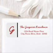 Etikett für schlichte und benutzerdefinierte Rückg (Insitu)