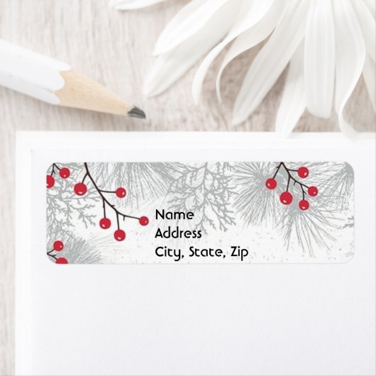 Etikett für Silberwaren und Beeren (Insitu)