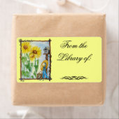 Etikett für Sonnenblumengarten (Insitu)