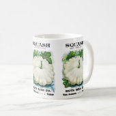 Etikett für Squash-Saatgut Kaffeetasse (VorderseiteRechts)