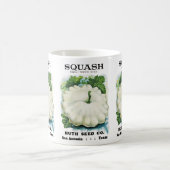 Etikett für Squash-Saatgut Kaffeetasse (Mittel)