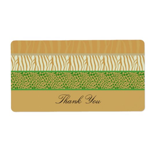 Etikett für Tiermehldruckwerbung (Vorne)