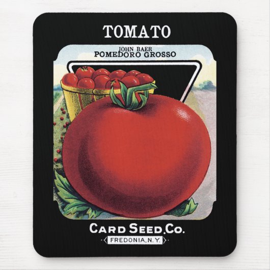 Etikett für Tomatenpackungen Mousepad (Vorne)