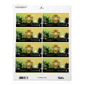 Etikett für Tribeadelic-Platten (Vorne)