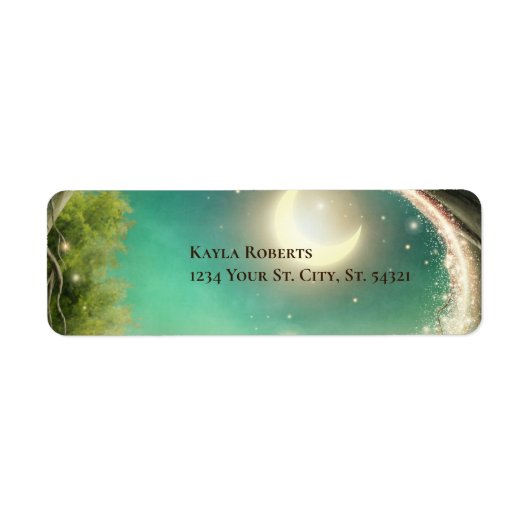 Etikett für verzauberten Abend (Vorne)