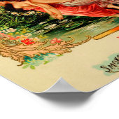 Etikett für Vintage Zigarrenboxen Poster (Ecke)