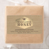 Etikett für Vintages Leinengold (Insitu)