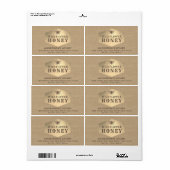 Etikett für Vintages Leinengold (Vorne)