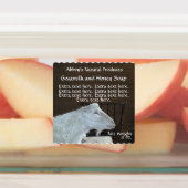 Etikett für wasserdichte Ziegenmilch (Befestigt)