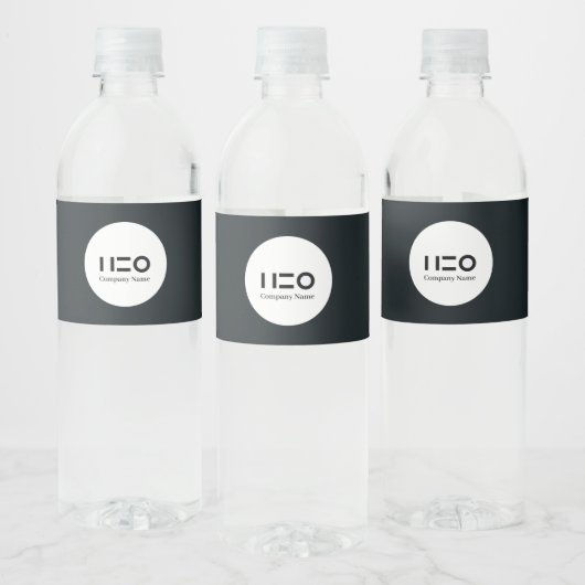 Etikett für Wasserflaschen (Flaschen)