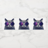 Etikett für Wasserflaschen (8,25" x 2,125") (Einzelnes Label)