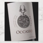 Etikett für Weinflaschen (Einzelnes Label)