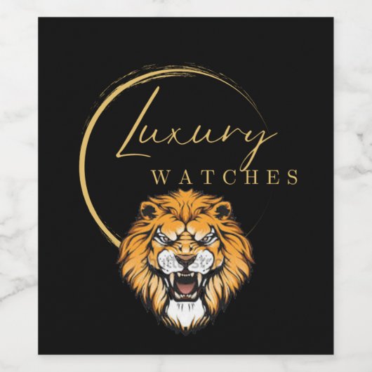 Etikett für Weinflaschen (Einzelnes Label)