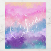 Etikett für Weinflaschen (Einzelnes Label)