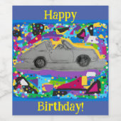 Etikett für Weinflaschen (Einzelnes Label)