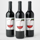 Etikett für Weinflaschen (Flaschen)