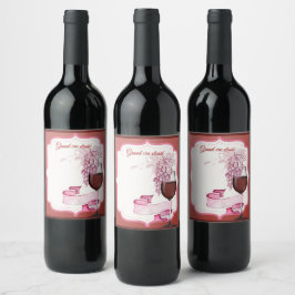 ETIKETT FÜR WEINFLASCHEN MIT ETIKETTEN