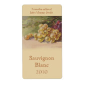Etikett für Weißweine (Vorne)