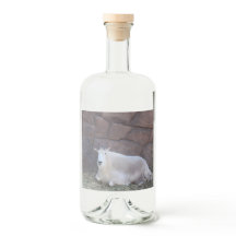 Etikett für Ziegenflaschen