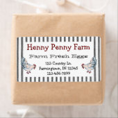 Etikett "Gezüchtete Hühner" (Insitu)