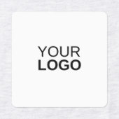 Etikett mit mittelquadratischem Eisen (Design 2)