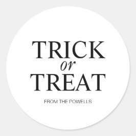 ETIKETT RUNDER AUFKLEBER