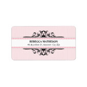 ETIKETT SIEGEL:: göttlich 4L Adressaufkleber (Vorne)